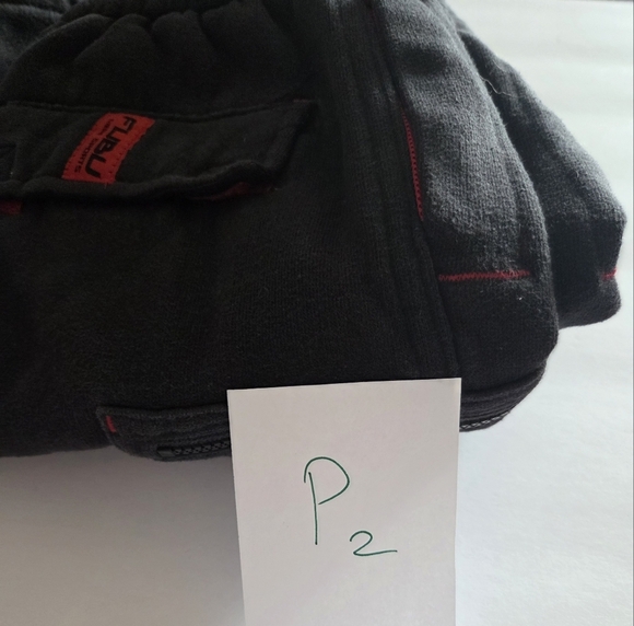 Fubu Kid's Black and Red Cargo Shorts Sz.12-14 M - Picture 8 of 8